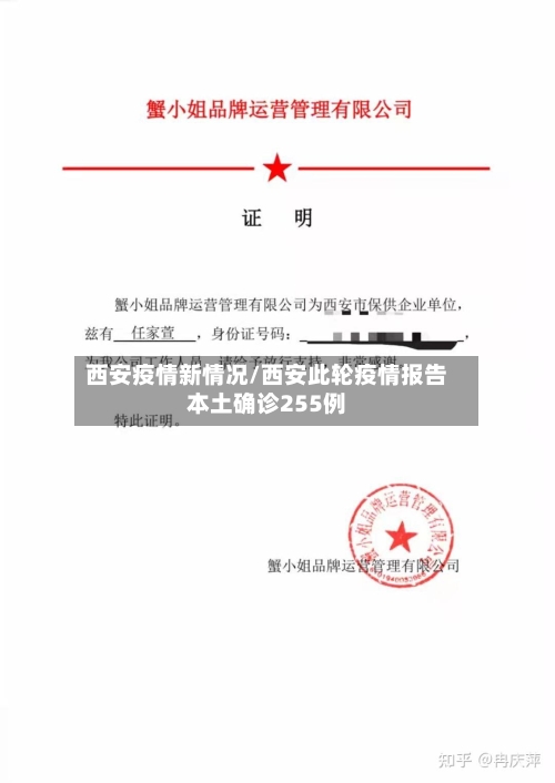 西安疫情新情况/西安此轮疫情报告本土确诊255例