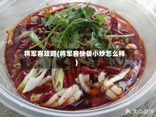 将军客攻略(将军客快餐小炒怎么样)