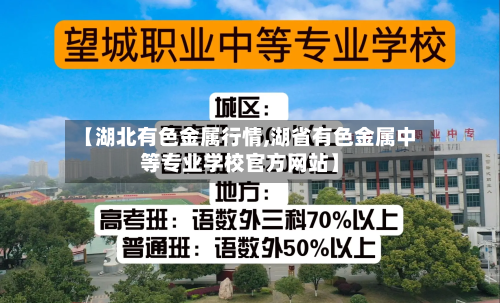 【湖北有色金属行情,湖省有色金属中等专业学校官方网站】-第2张图片