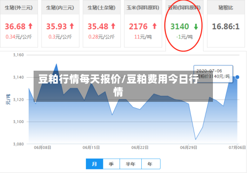 豆粕行情每天报价/豆粕费用今日行情