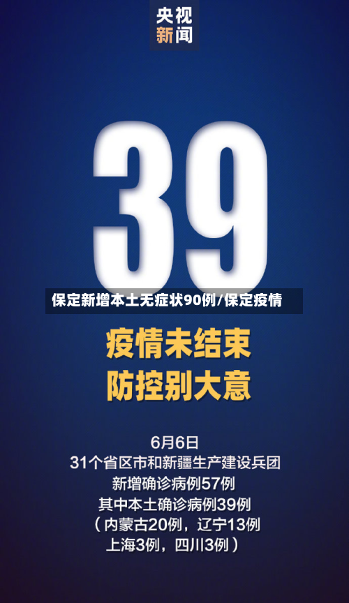 保定新增本土无症状90例/保定疫情-第2张图片