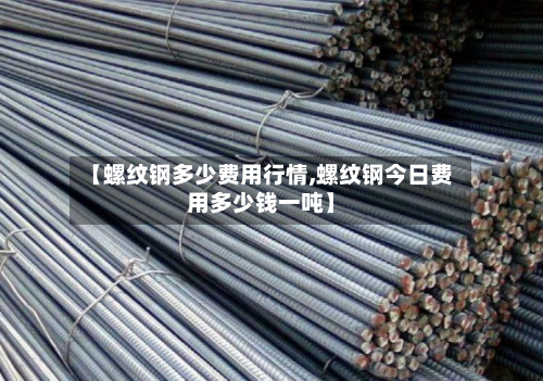【螺纹钢多少费用行情,螺纹钢今日费用多少钱一吨】-第2张图片