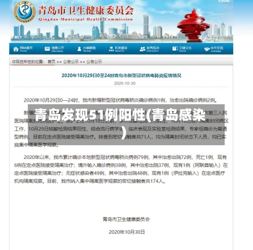 青岛发现51例阳性(青岛感染)-第2张图片