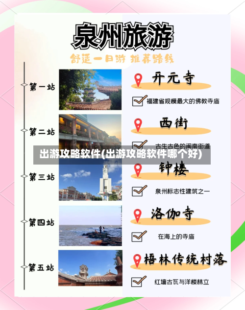 出游攻略软件(出游攻略软件哪个好)