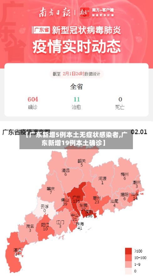 【广东新增5例本土无症状感染者,广东新增19例本土确诊】