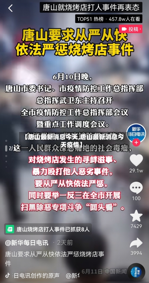 【唐山最新消息今天,唐山最新消息今天疫情】