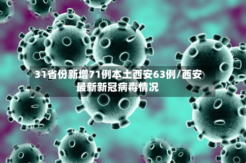 31省份新增71例本土西安63例/西安最新新冠病毒情况-第2张图片