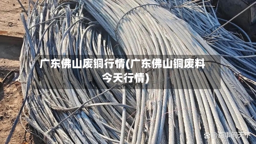 广东佛山废铜行情(广东佛山铜废料今天行情)