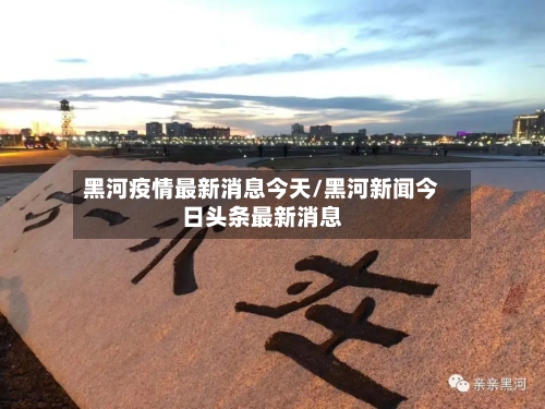 黑河疫情最新消息今天/黑河新闻今日头条最新消息-第2张图片