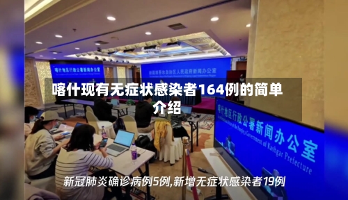 喀什现有无症状感染者164例的简单介绍-第3张图片