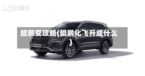 鲲鹏变攻略(鲲鹏化飞升成什么)