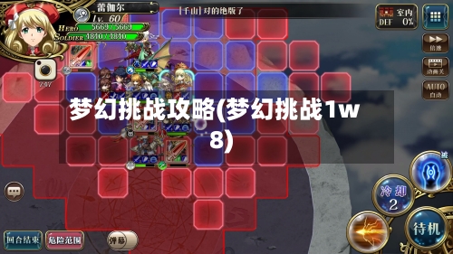 梦幻挑战攻略(梦幻挑战1w8)