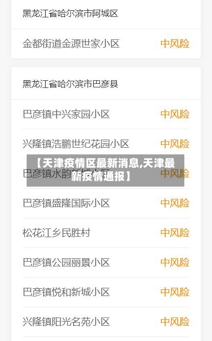 【天津疫情区最新消息,天津最新疫情通报】-第3张图片
