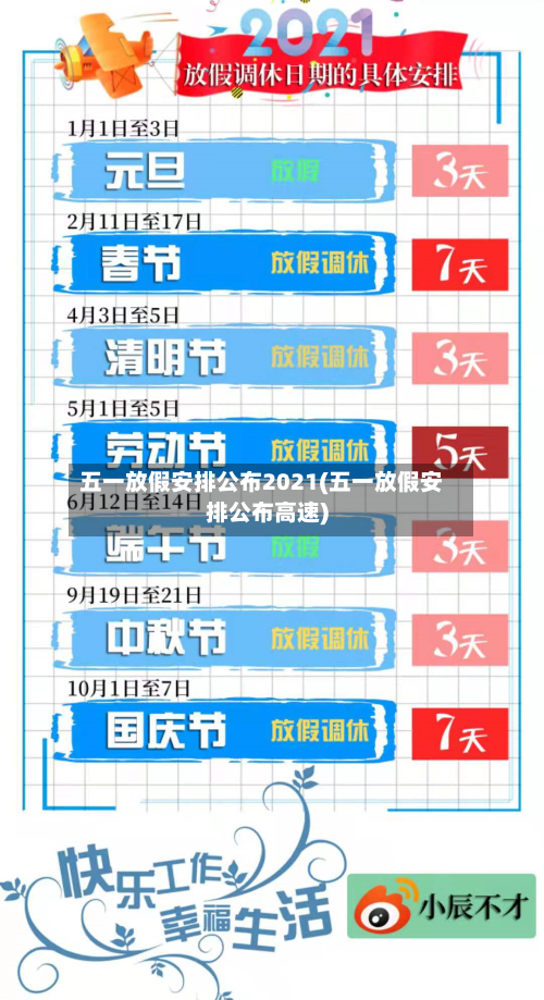 五一放假安排公布2021(五一放假安排公布高速)-第2张图片