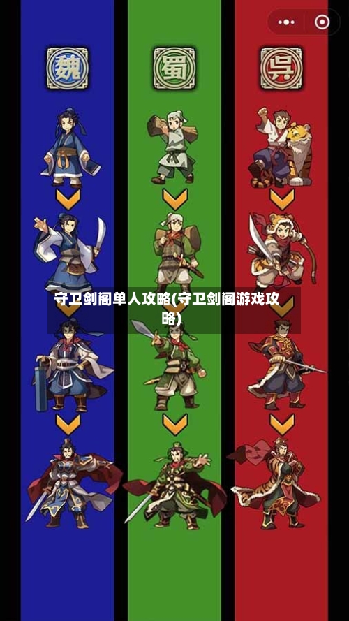 守卫剑阁单人攻略(守卫剑阁游戏攻略)