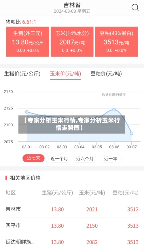 【专家分析玉米行情,专家分析玉米行情走势图】