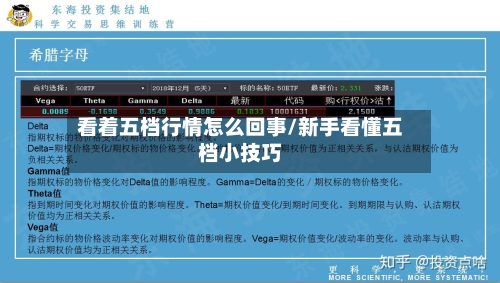 看着五档行情怎么回事/新手看懂五档小技巧