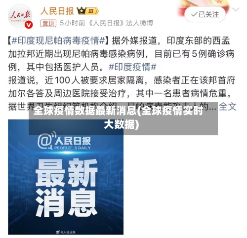 全球疫情数据最新消息(全球疫情实时大数据)-第3张图片