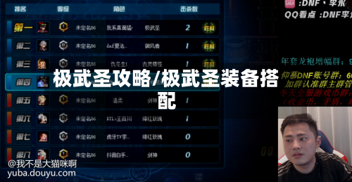 极武圣攻略/极武圣装备搭配-第2张图片