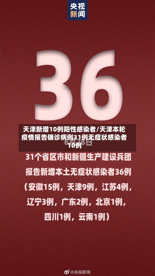 天津新增10例阳性感染者/天津本轮疫情报告确诊病例31例无症状感染者10例-第2张图片