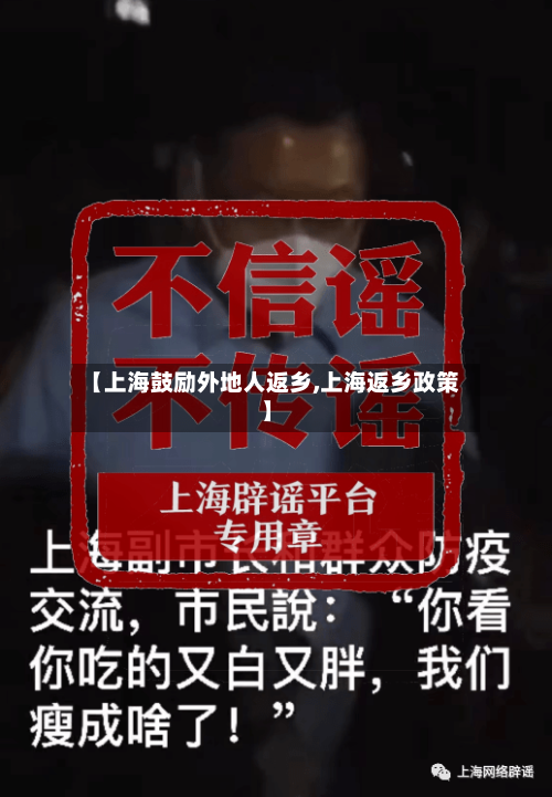 【上海鼓励外地人返乡,上海返乡政策】