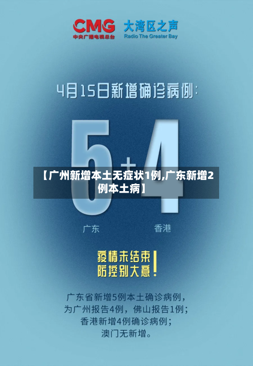 【广州新增本土无症状1例,广东新增2例本土病】