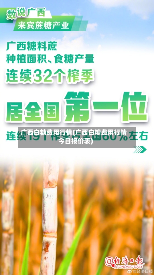 广西白糖费用行情(广西白糖费用行情今日报价表)-第2张图片