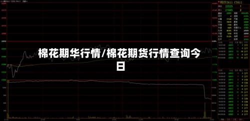 棉花期华行情/棉花期货行情查询今日