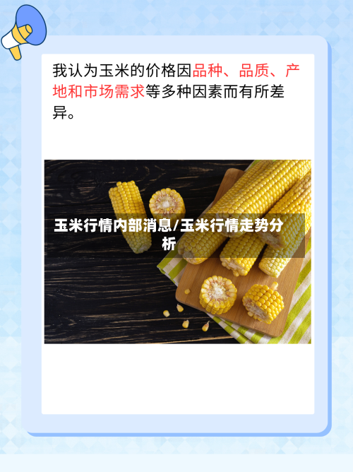 玉米行情内部消息/玉米行情走势分析