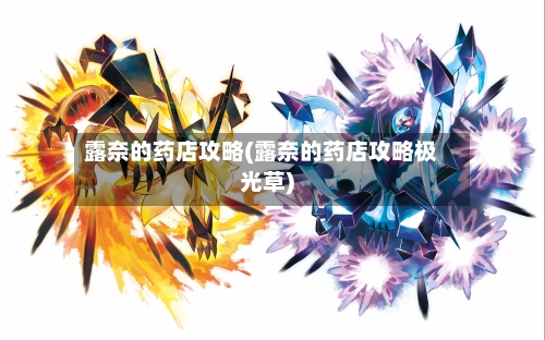 露奈的药店攻略(露奈的药店攻略极光草)-第2张图片