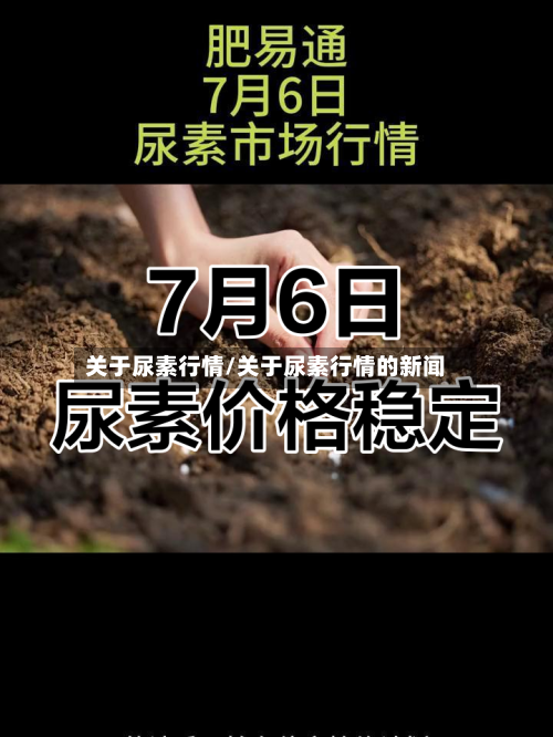 关于尿素行情/关于尿素行情的新闻