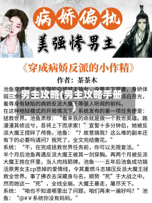 男主攻略(男主攻略手册)-第2张图片