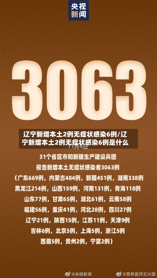 辽宁新增本土2例无症状感染6例/辽宁新增本土2例无症状感染6例是什么