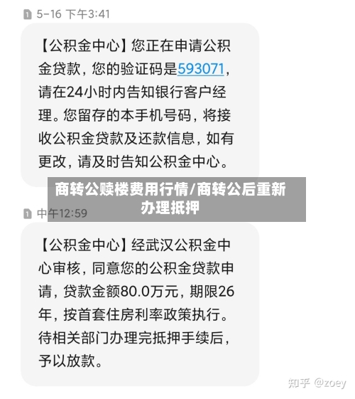 商转公赎楼费用行情/商转公后重新办理抵押-第2张图片