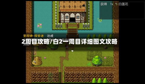 2周目攻略/白2一周目详细图文攻略