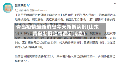 青岛疫情最新消息今天新增病例(山东青岛新冠疫情最新消息)-第1张图片