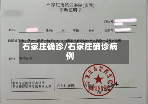 石家庄确诊/石家庄确诊病例-第2张图片
