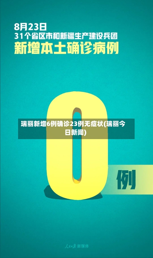 瑞丽新增6例确诊23例无症状(瑞丽今日新闻)-第1张图片