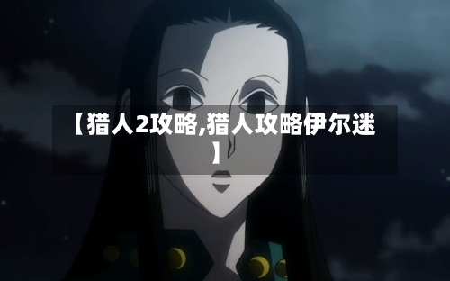 【猎人2攻略,猎人攻略伊尔迷】