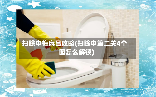 扫除中梅麻吕攻略(扫除中第二关4个图怎么解锁)-第2张图片