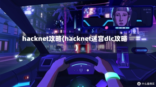 hacknet攻略(hacknet迷宫dlc攻略)