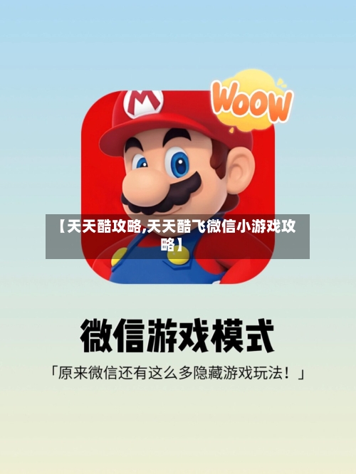 【天天酷攻略,天天酷飞微信小游戏攻略】-第2张图片