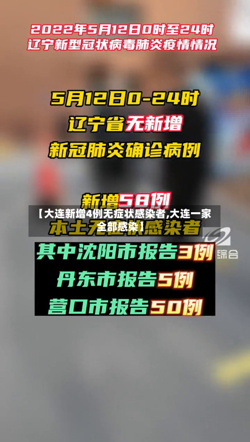 【大连新增4例无症状感染者,大连一家全部感染】-第2张图片