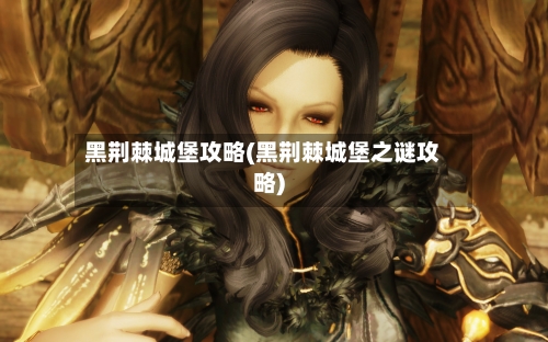 黑荆棘城堡攻略(黑荆棘城堡之谜攻略)-第2张图片