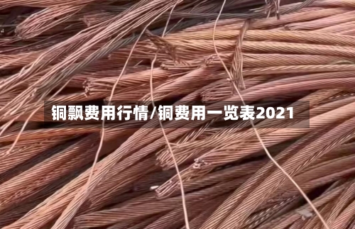 铜飘费用行情/铜费用一览表2021