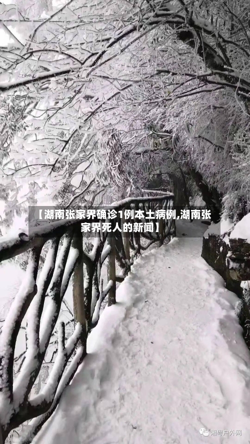 【湖南张家界确诊1例本土病例,湖南张家界死人的新闻】-第2张图片