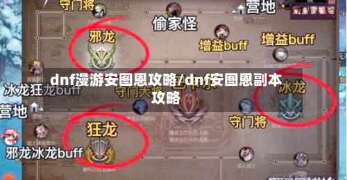 dnf漫游安图恩攻略/dnf安图恩副本攻略