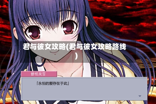君与彼女攻略(君与彼女攻略路线)