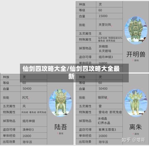 仙剑四攻略大全/仙剑四攻略大全最新-第1张图片