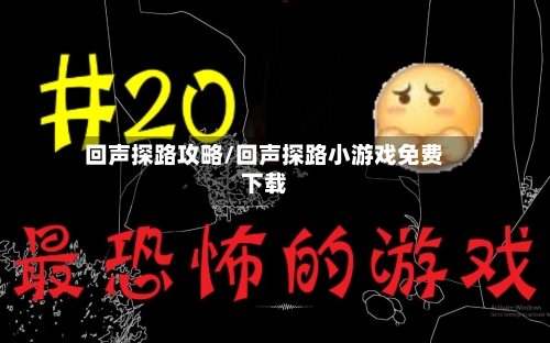 回声探路攻略/回声探路小游戏免费下载